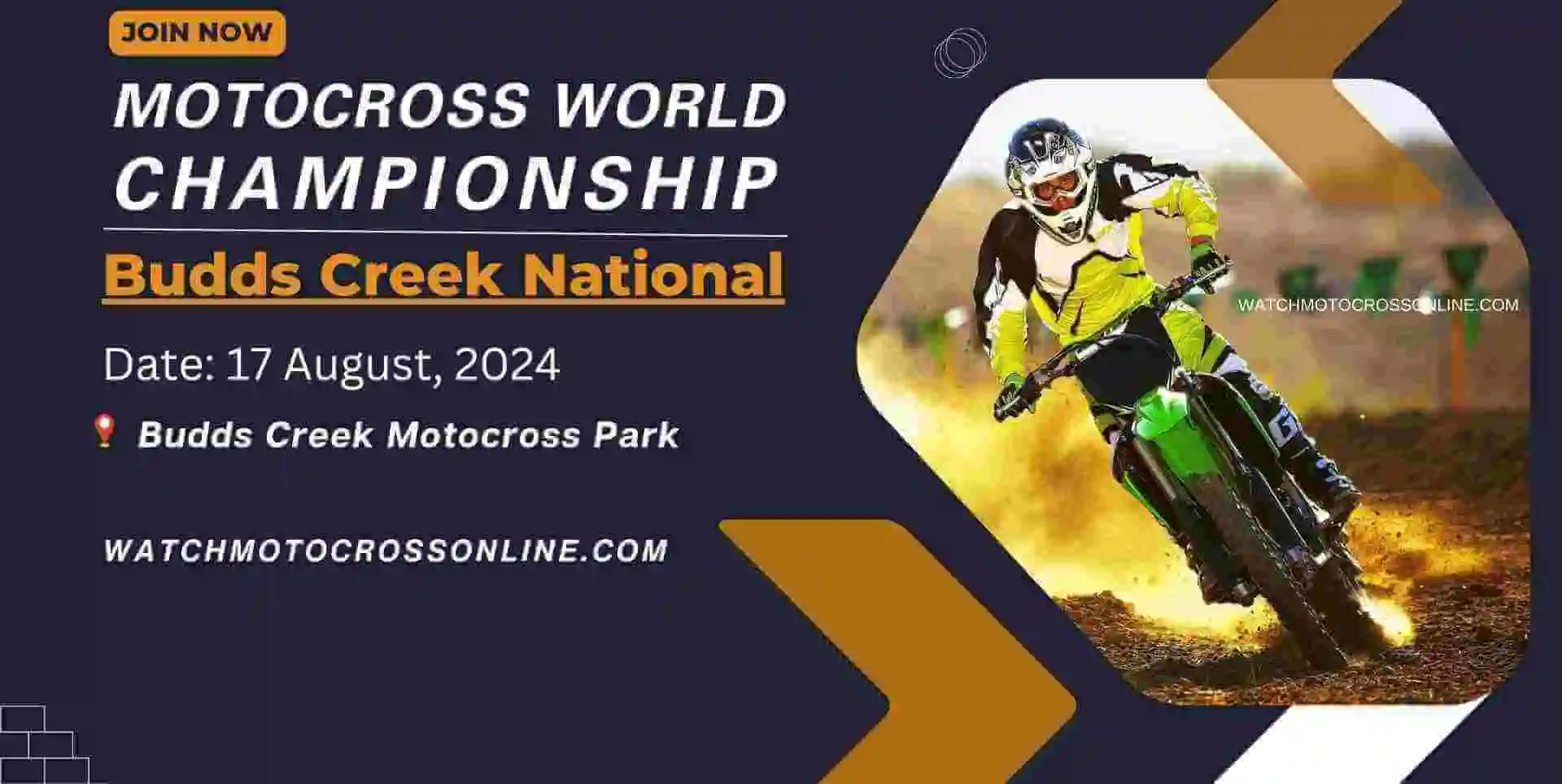 Budds Creek National Motocross Live Stream 2024